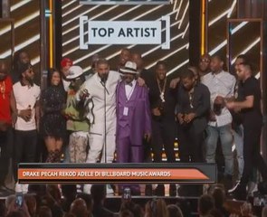 Drake pecah rekod Adele di Billboard Music Awards
