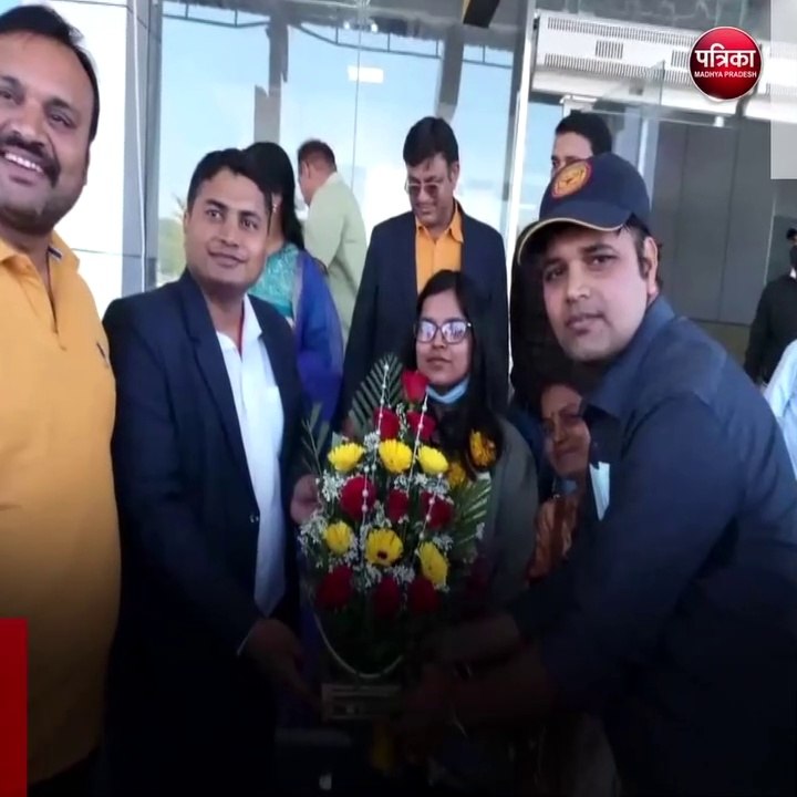 कटनी (मप्र): वतन लौटी यूक्रेन में फंसी MP की बेटी