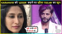 Karanvir Bohra's Wife Teejay Sidhu Slams Reporters For Calling Her Husband A LOSER!