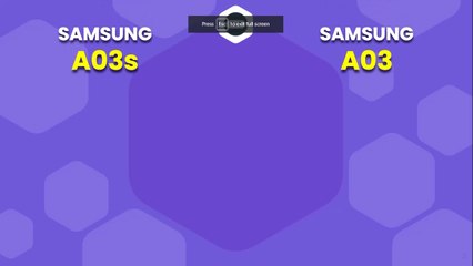 Samsung Galaxy A03s VS Samsung Galaxy A03