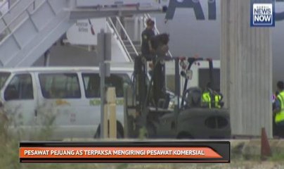 Pesawat pejuang AS terpaksa mengiringi pesawat komersial