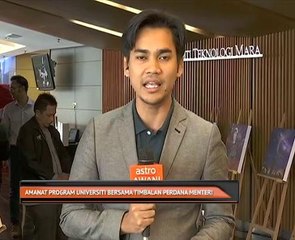Amanat program universiti bersama Timbalan Perdana Menteri
