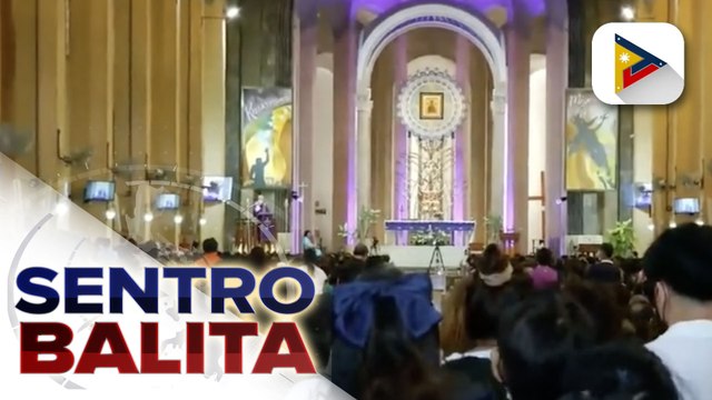 Mga deboto, dumagsa sa Baclaran church ngayong Ash Wednesday; Pagpapahid ng abo sa noo, ibinalik na