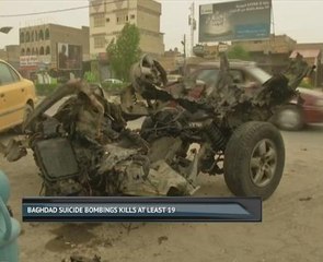 Baghdad suicide bombings kills at least 19