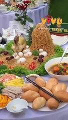 Mâm cơm của các chú bộ đội khiến chị em phải tròn mắt vì quá đỉnh