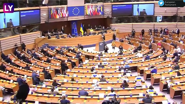 Volodymyr Zelenskyy, Ukraine President Gets Standing Ovation In EU Parliament, Sergei Lavrov Sees Walkout In UNHCR As He Defends Russia
