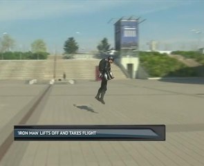 'Iron Man' lifts off and takes flight