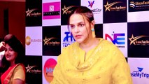 Neha Dhupia Attends Global Fame Awards, Talks About Her Recent Released Film 'A Thurday'