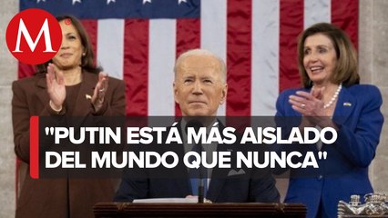 Putin está más aislado que nunca; se topó con una muralla: Biden