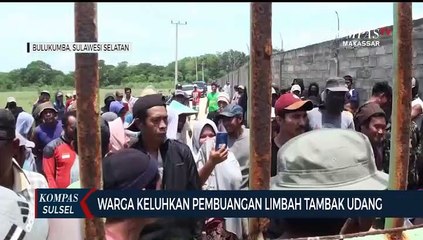 Warga Keluhkan Pembuangan Limbah Tambak Udang
