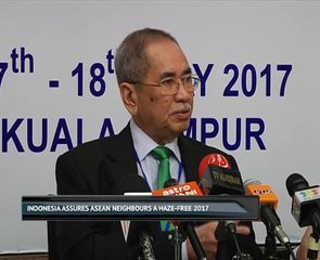 Indonesia assures ASEAN neighbours a haze-free 2017