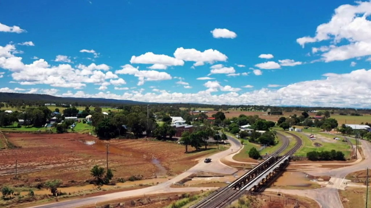 Residents of Grantham return to devastating damage