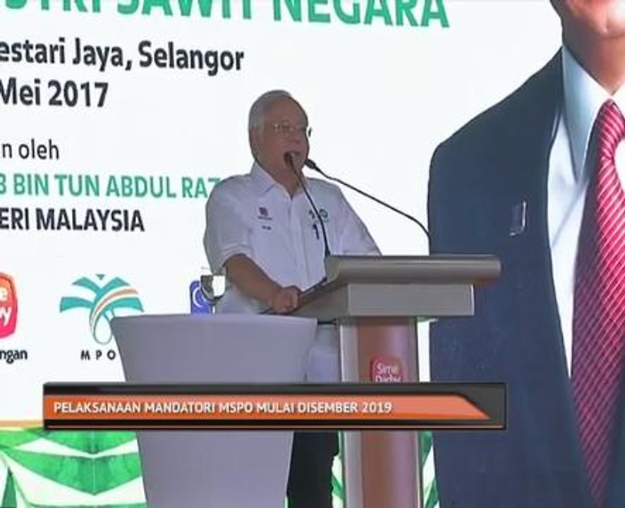 Pelaksanaan mandatori MSPO mulai Disember 2019