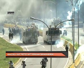 Venezuela nafi protes anti kerajaan semakin buruk