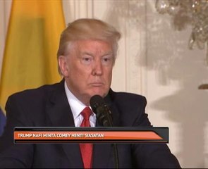 Trump nafi minta Comey henti siasatan