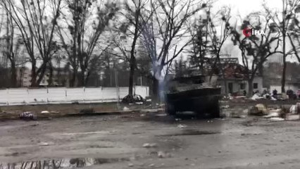 Ukrayna'da saldırıya uğrayan bölgeleri görüntüleyen Türk gazetecilere ateş açıldı