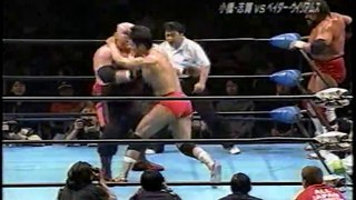 2000.3.31全日本プロレス 小橋志賀×ベイダーウィリアムス　AJPW Kenta Kobashi ＆ Kentaro Shiga × Vader ＆ Steve Williams