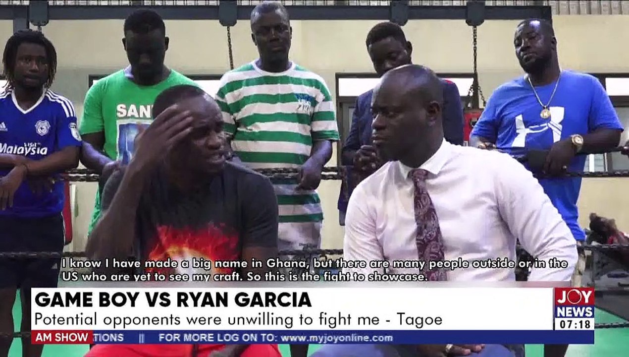 Game Boy Vs Ryan Garcia: Potential opponents were unwilling to fight me - Tagoe - AM Sports (2-3-22)