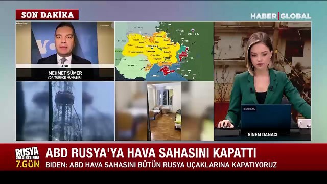 Rusya'ya Bir Darbe Daha! ABD Hava Sahasını Rusya'ya Kapattı