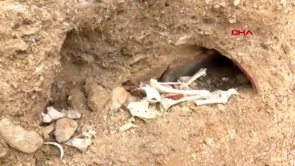 Şile'de kiremit mezarlar bulundu