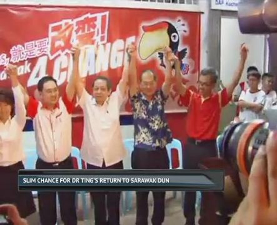 Slim chance for Dr Ting's return to Sarawak DUN