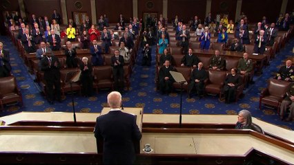 Rede zur Lage der Nation: Parteiübergreifender Beifall für Joe Biden