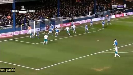 ملخص مانشستر سيتي و بيتربوره 2-0 هدف وتألق محرز