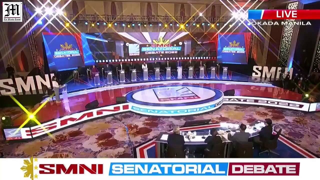 SMNI SENATORIAL DEBATE 2022