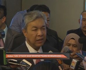 Warga Turki ditahan akan dihantar pulang ke negara asal