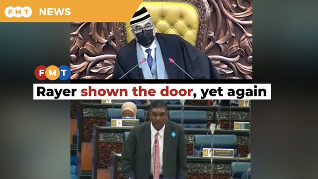Ramli ejects Rayer from Dewan Rakyat after repeatedly ignoring warnings to stop interrupting Najib