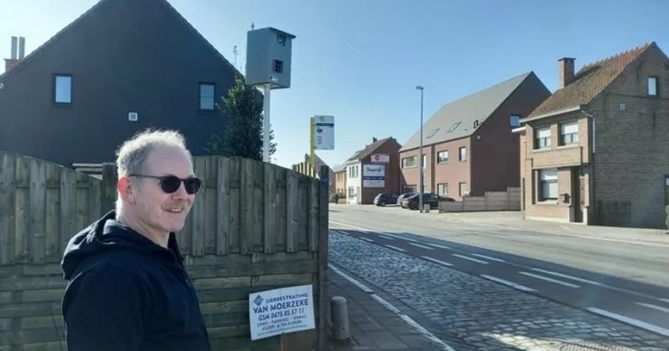 Belgique : agacé par les excès de vitesse, il construit un faux radar devant chez lui pour forcer les automobilistes à ralentir