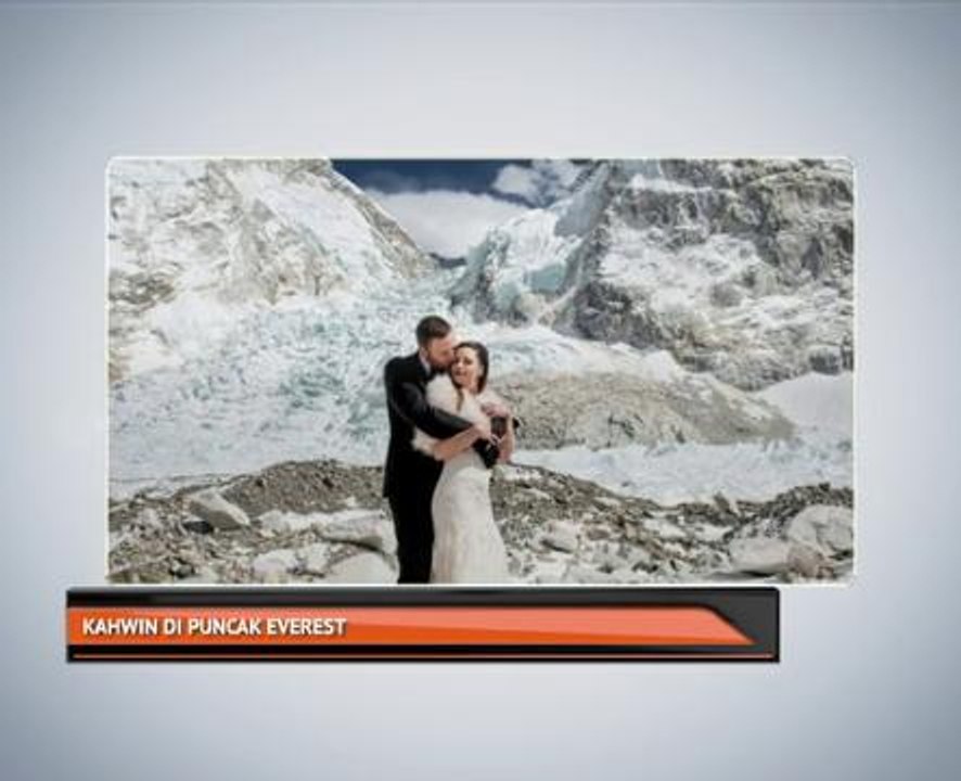 Kahwin di puncak Everest