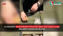 Militer Ukraina Olesi Peluru Pakai Lemak Babi untuk Lawan Tentara Muslim Chechnya