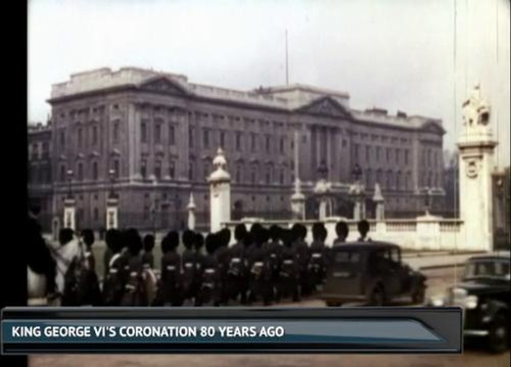 King George VI's coronation 80 years ago
