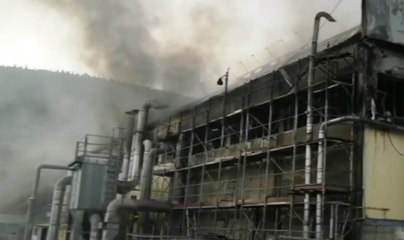 Verona - Incendio ed esplosione in colorificio a Quinto di Valpatena (02.03.22)