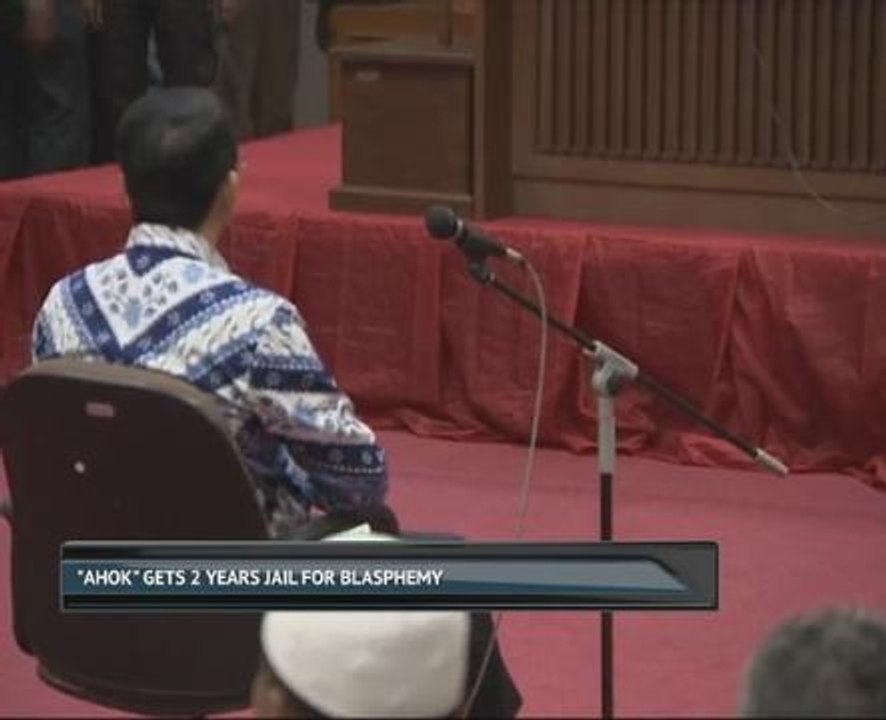 "Ahok" gets 2 years jail for blasphemy