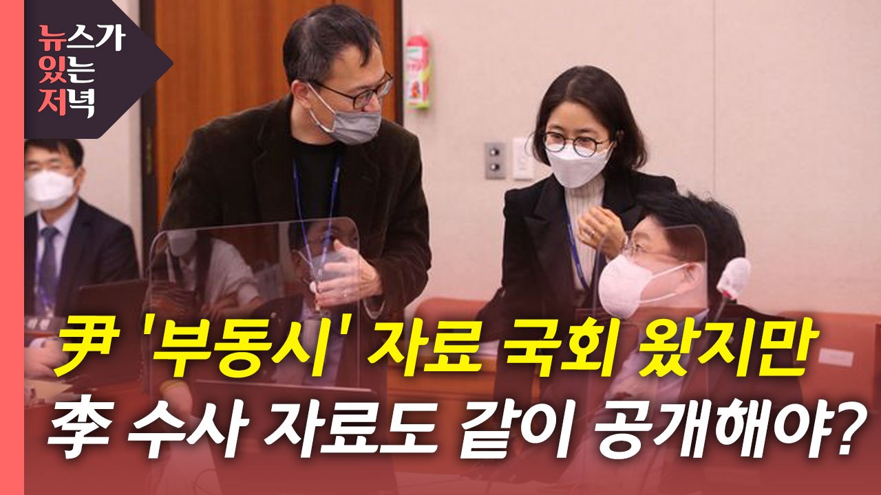 [뉴있저] 이재명 '전과'·윤석열 '부동시' 자료 열람 불발...대선 전 공개 가능?...
