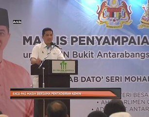 Exco Pas masih bersama pentadbiran Azmin