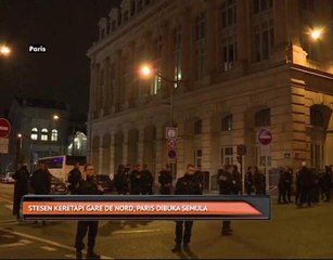 Stesen keretapi Gare de Nord, Paris dibuka semula