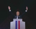 In victory speech, Macron pledges to serve France with 