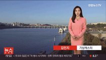 [날씨] 내일 오늘보다 포근…중서부·전북 미세먼지 나쁨