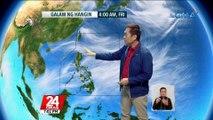 Easterlies o mainit na hangin mula sa dagat Pasipiko, makakaapekto sa bansa lalo na sa silangang bahagi | 24 Oras