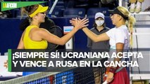 La ucraniana Elina Svitolina venció a la rusa Anastasia Potapova en Monterrey