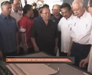 RM80 juta diperuntukkan naik taraf landasan Lapangan Terbang Sandakan