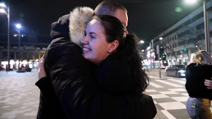 Guerre en Ukraine : des retrouvailles touchantes entre un Français et sa correspondante ukrainienne