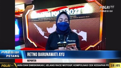 Live Report Retno Barunawati - Terkait Rapim Polri 2022