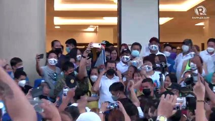 Isko Moreno dancing to '90s hit "Dying Inside"