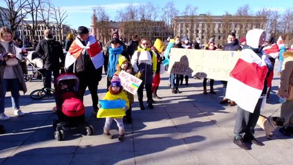 Líder da oposição da bielorrussa lança manifesto antiguerra
