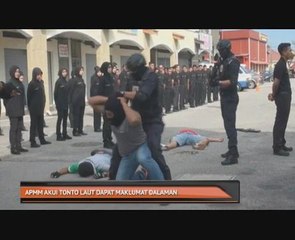 APMM akui tonto laut dapat maklumat dalaman