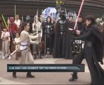'Star Wars' fans celebrate 'May The Fourth' in Taipei